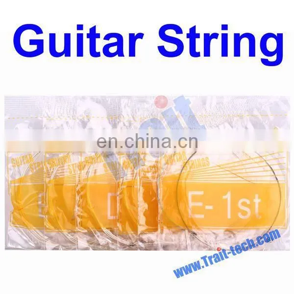 Comfortable Feel 6 Sets Metal Steel Guitar Strings