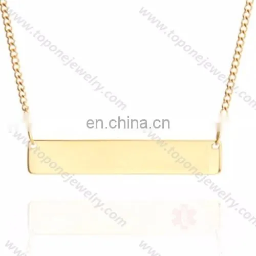 wholesale simple designs gegraveerd vliegend hart ketting stainless steel necklace