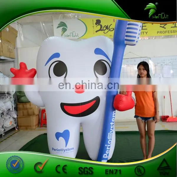 Customized Inflatable Toothbrush, Inflatable Tooth Advertising Balloon