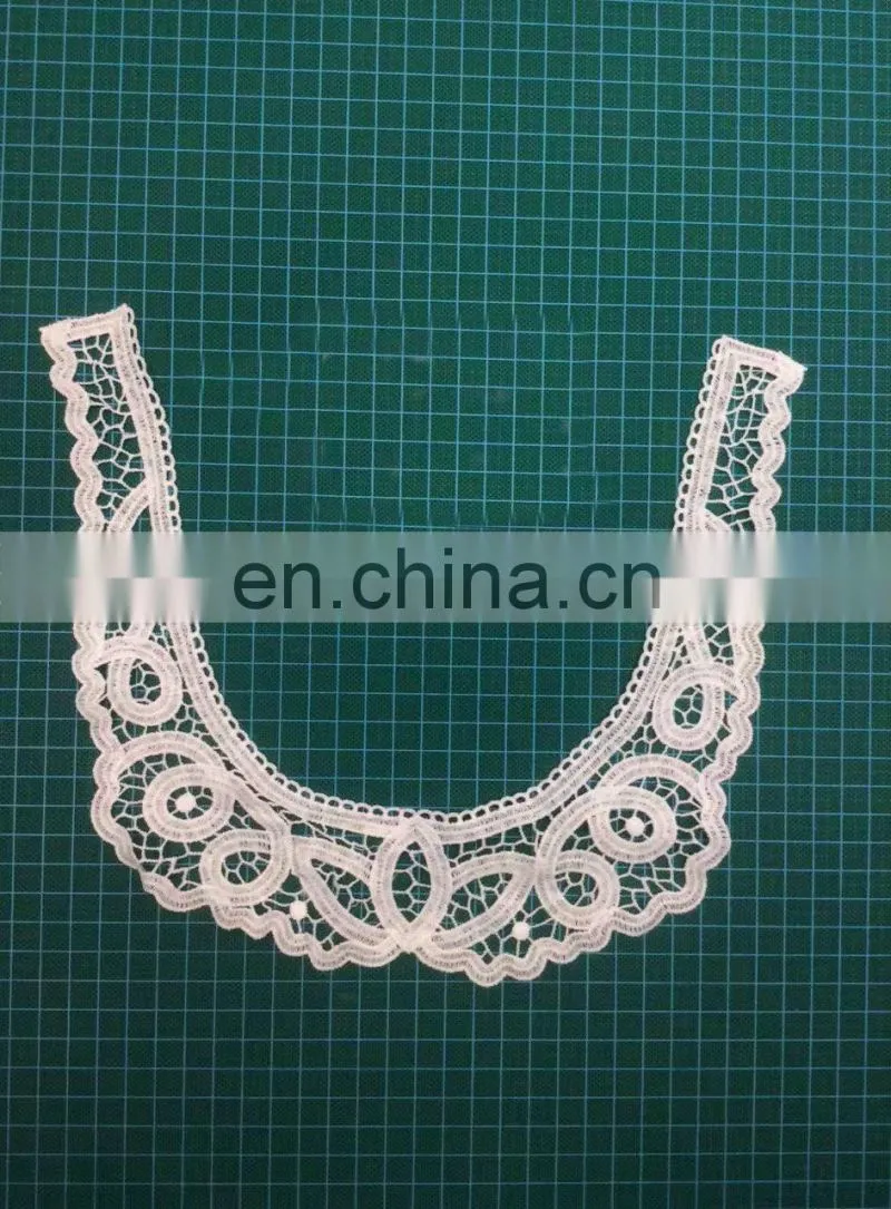 wholesale new design popular embroidery milk silk collar