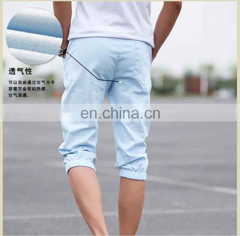 Yihao Trade Assurance Men's linen shorts plus size mens short pants casual sports shorts custom men jogger pants for boys
