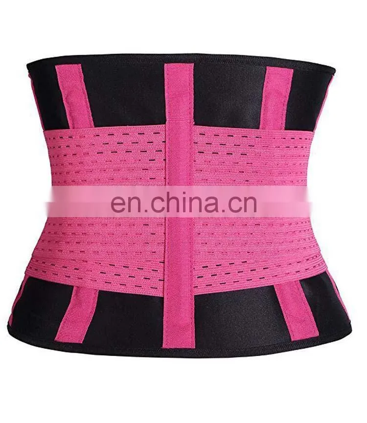 Wholesale New Fashion Color Adjustable Elastic Waist Trimmer Belt in Waist Support