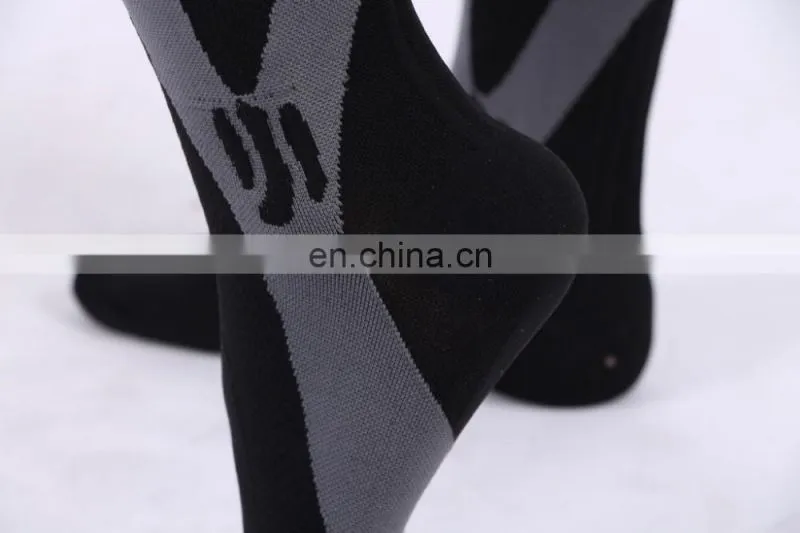 Socks manufacturers wholesale Nylon sport compression socks 20-30 mmhg for running #YLW-17