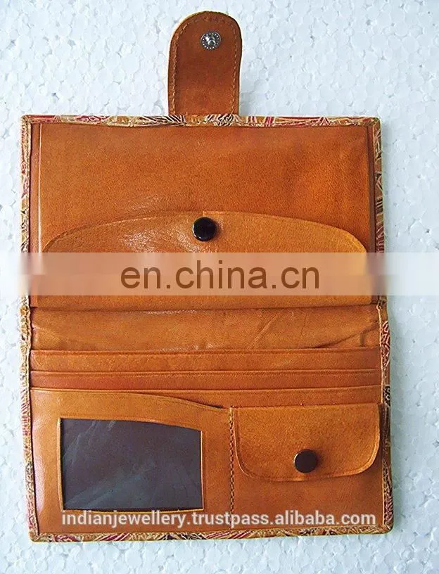 Ladies genuine leather purse manufacturer, womens leather money bag exporter, custom designs available