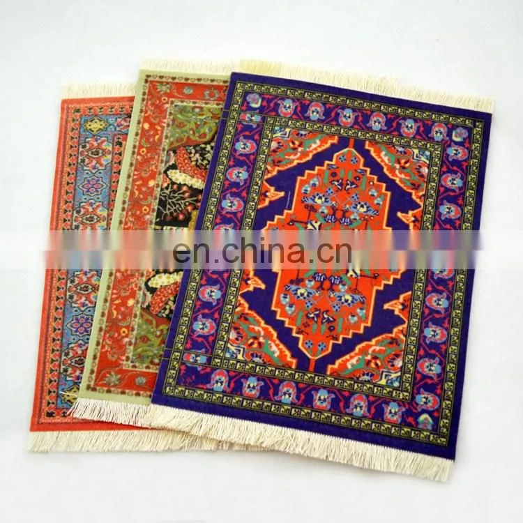 OEM printed rug mouse pad, carpet mouse pad