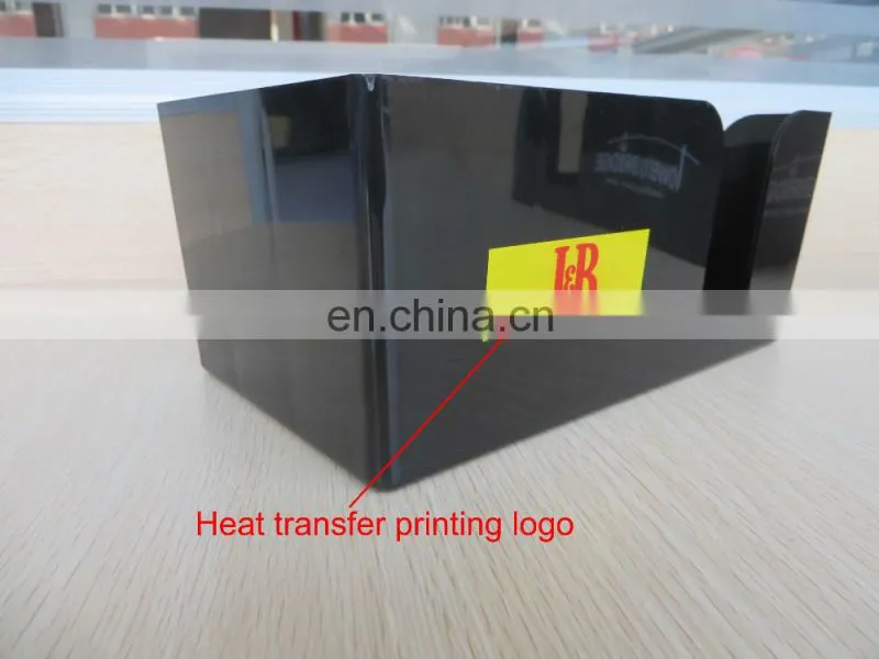 Custom multi layer ps plastic tissue box for bar using