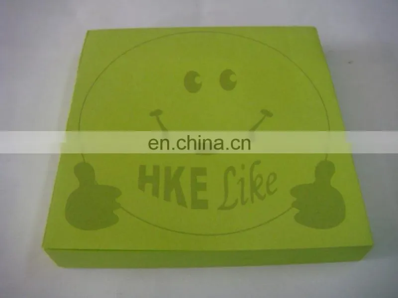 Customized shaped paper sticky notes pad