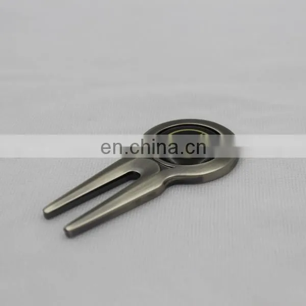 custom brass golf design divot tool