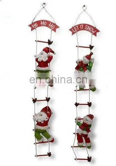 rope ladder cling christmas indoor decoration