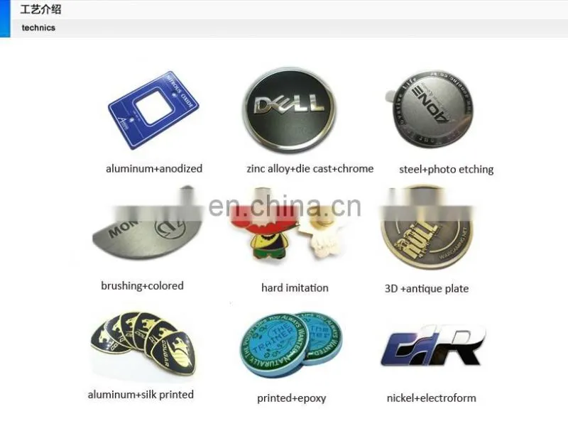 Emobossed Metal Nameplate/Metal sign