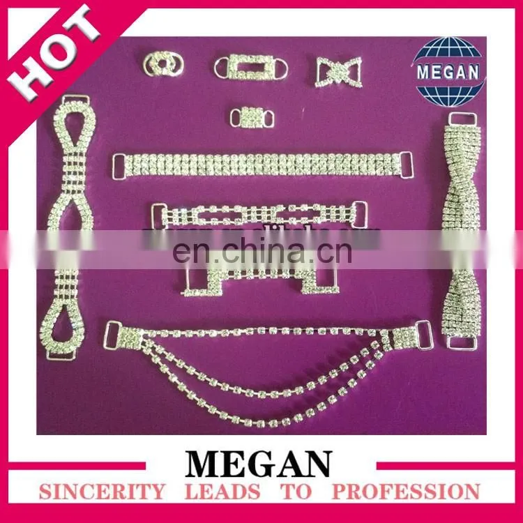 rhinestone chain connectors for Bikini / swimwear