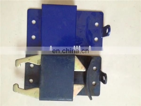Steel blue finished fence fitting two way lockable gate latch