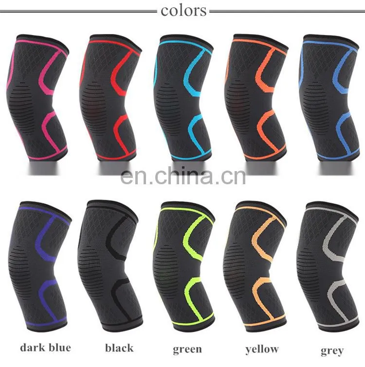 Breathable Basketball Nylon Compression Knee Sleeve