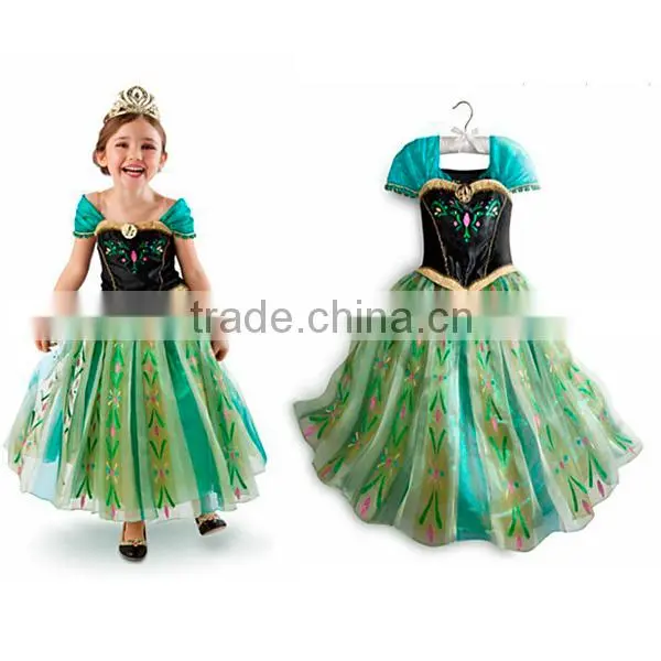 2014 HOT sales! New arrival frozen elsa dress wholesale SU032