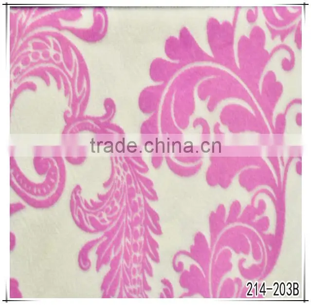 flocked sofa fabric velvet flocked upholstery fabric