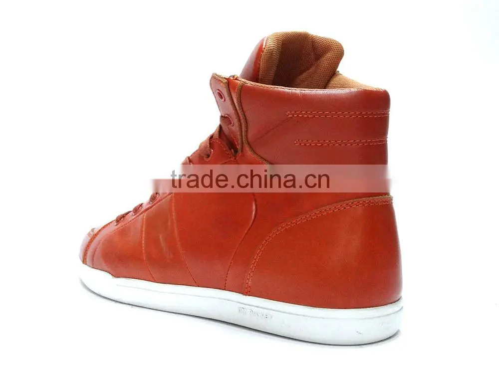 OEM High quality orange sporty basketball fitness athletic shoe