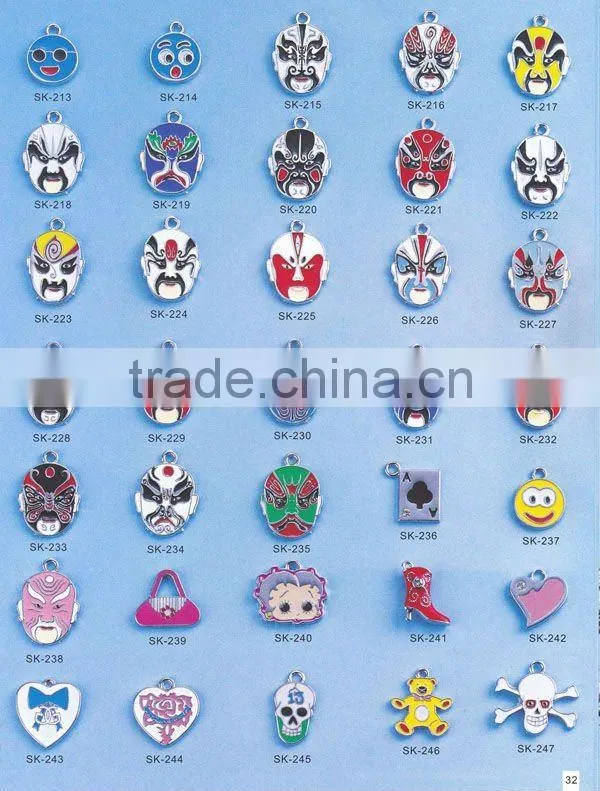 DIY rhinestone pendant charm ( product catalog 31-35)