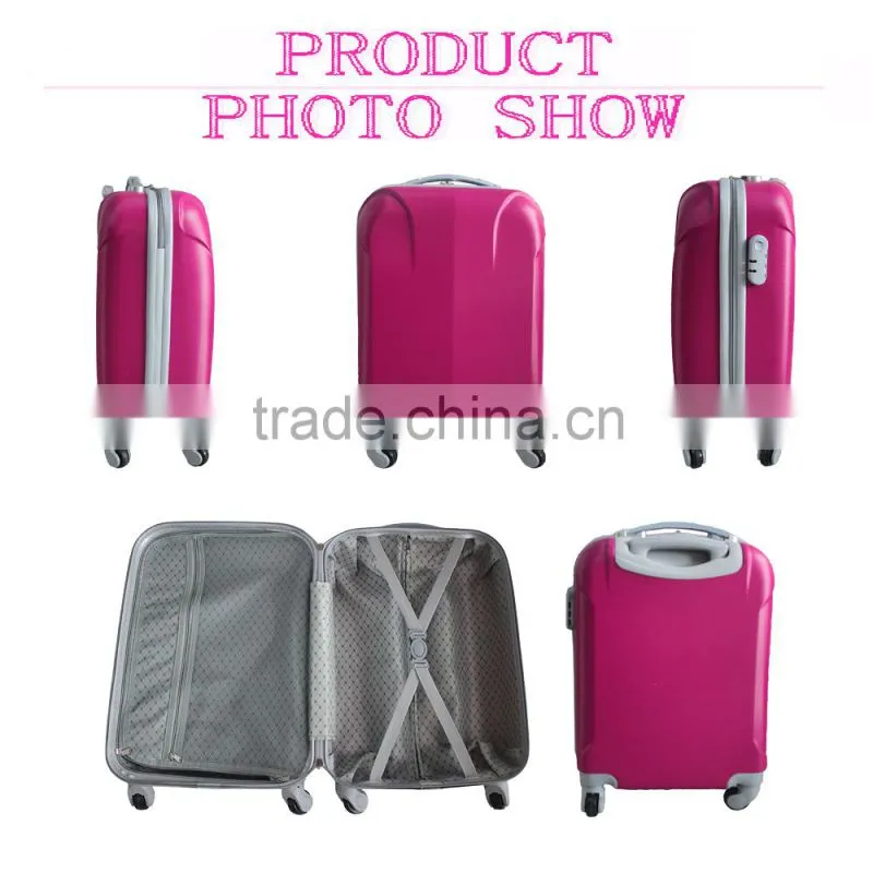 Fashionable Custom Eminent ABS Luggage Set,abs luggage set