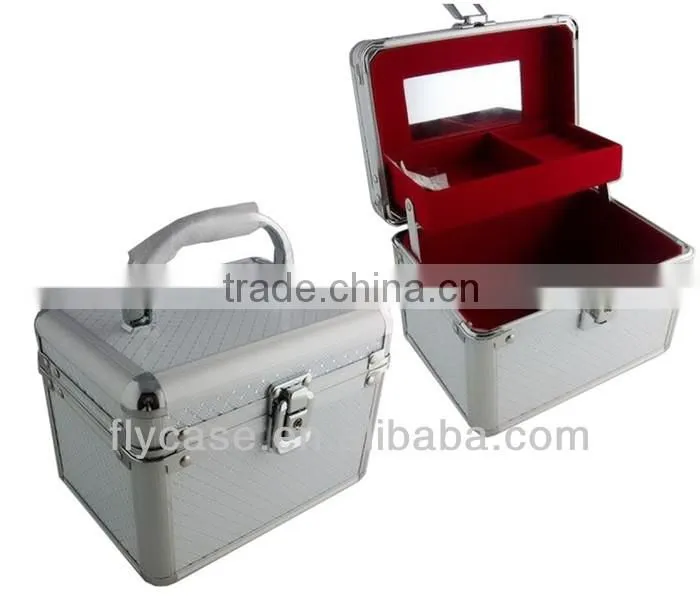2014 hard aluminum carry case with trolley case - CE
