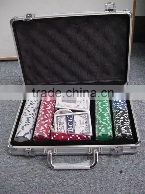 300pcs Casino Style 11.5Gram Poker Chip Set/Casino poker chips set