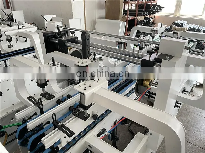 GDFG900 high speed carton paperboard silk stocking candy box folding gluing machine, Automatic Crash Lock Bottom Folder Gluer
