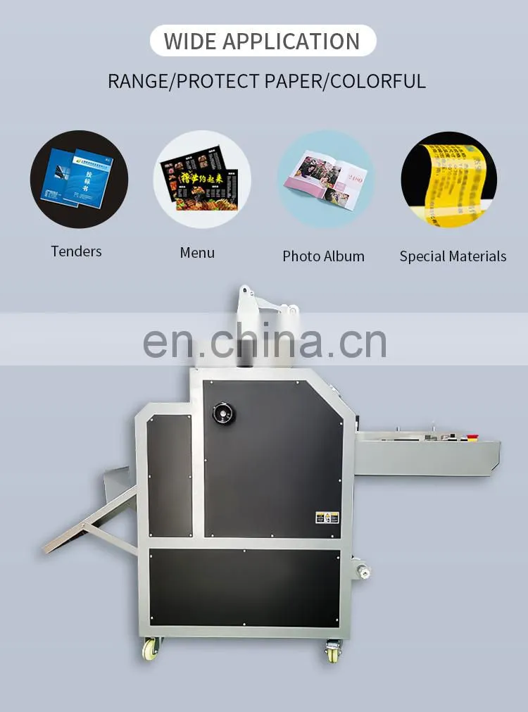 Professional Hydraulic Double Side A3 Hot Laminator Roll Laminating Machine With Automatic Breaking Function