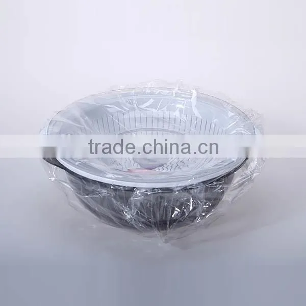 BPA free container kitchen plastic colander with tray