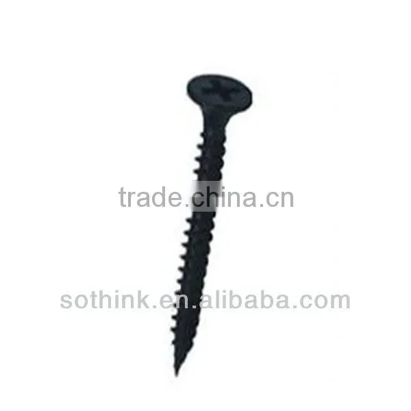self tapping drywall screw high quality,black phosphated