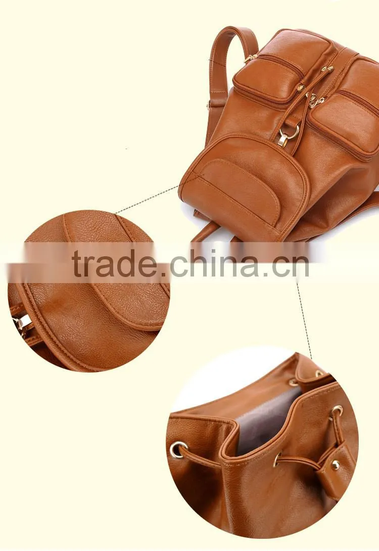 latest fashion backpack pu backpack lady backpack school backpack