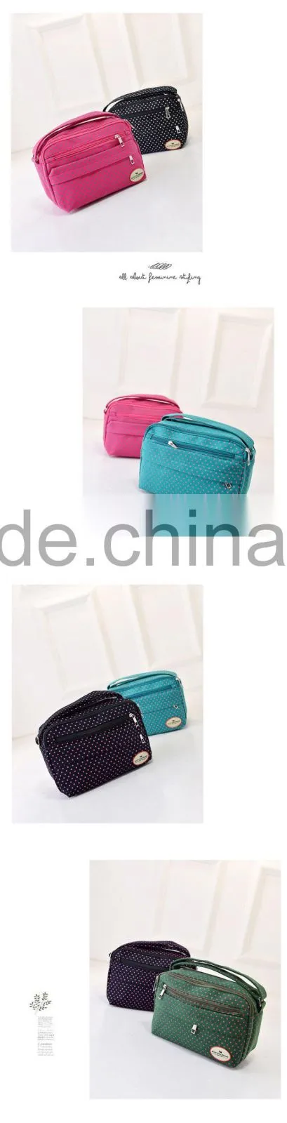 Fashion OEM service custom pink bags single cross body shoulder canvas bag
