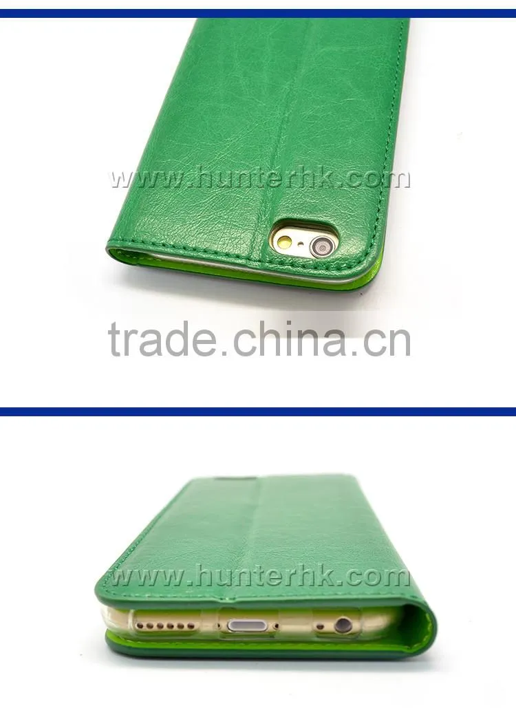 Best UK Lychee Leather Skin For iphone6 Book Case
