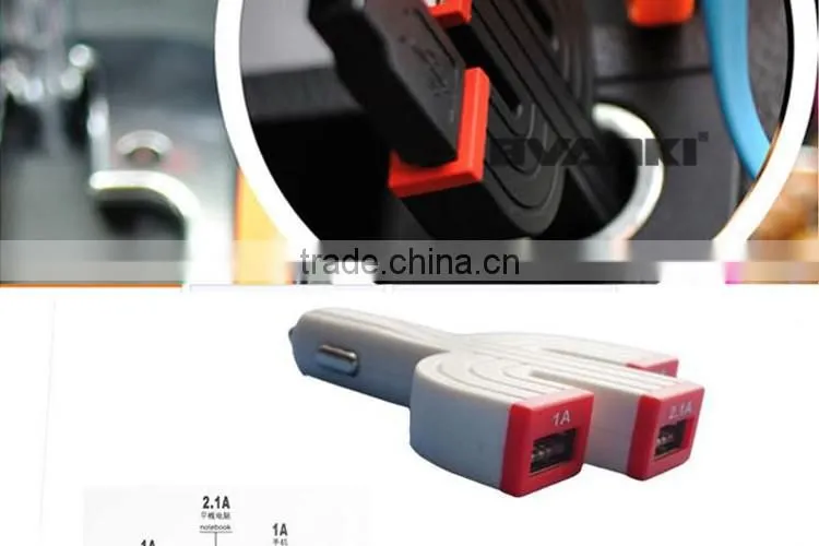 2016 new Electric Type and Mobile Phone Use fast charge cheap price 3 in 1 Car Charger Cactus Triple 3 USB Ports usb Car Charger