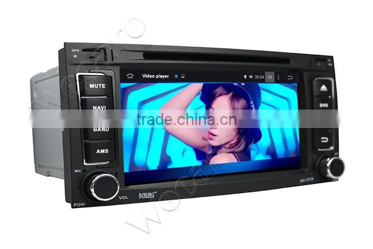 Wecaro WC-VU7006 Android 4.4.4 car dvd player quad core for vw transporter t5 car dvd cd player stereo tv tuner