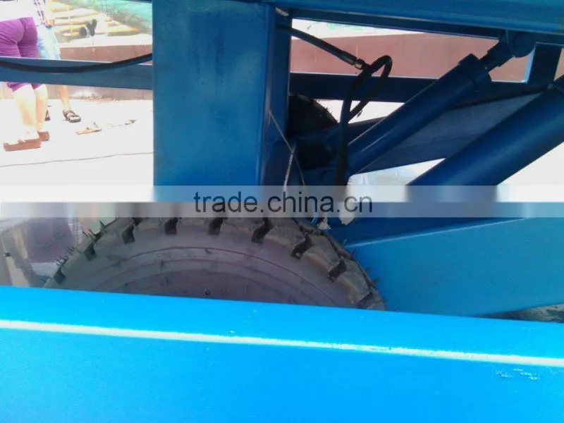 hydraulic mobile ramp for forklift (load 8000kg)