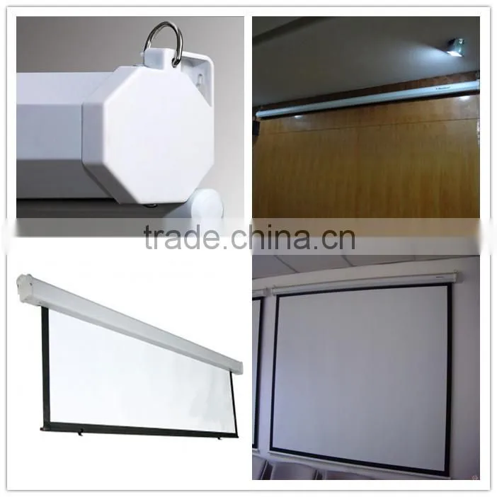 Wholesale Outdoor Metal Screen/Floor Fast Fold Portable Screen/Floding Projector Screen
