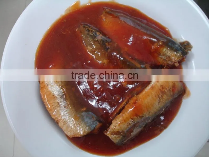 Canned Sardine in Tomato Sauce