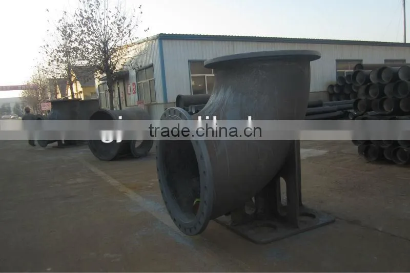 flanged tee bend taper pipe fitting with high quality
