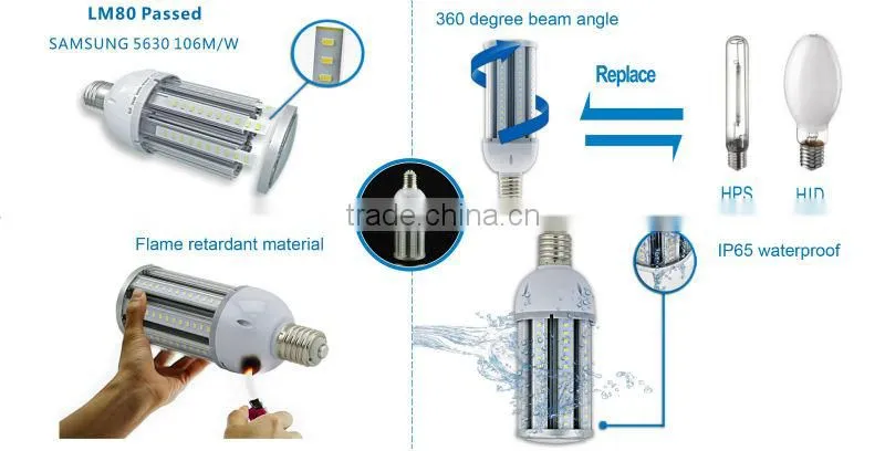 UL TUV E27 led yard lamp