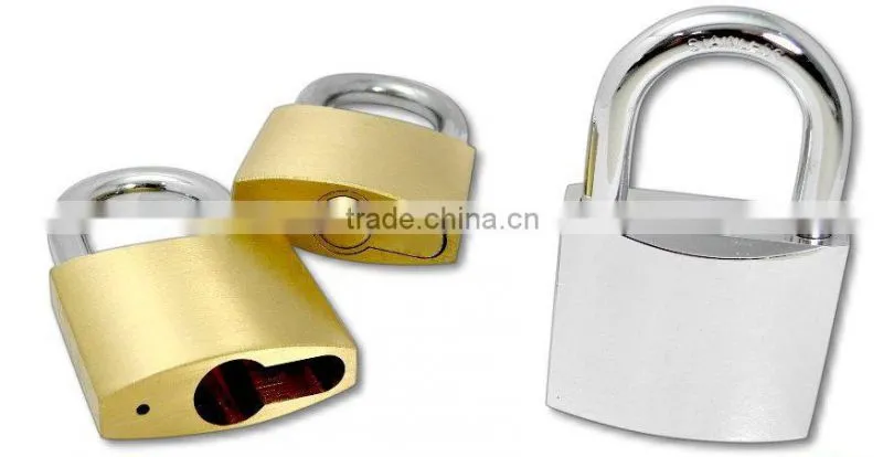 Interchangeable Removable Cylinder Brass Padlock