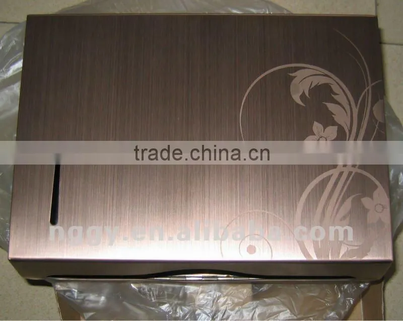 Z-fold Stainless steel toilet paper dispenser D-NF218G