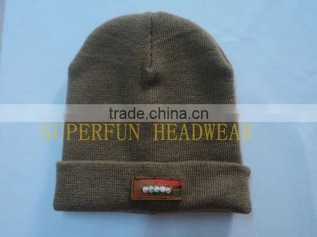 keeping warm led knitted caps