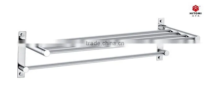 satin towel shelf