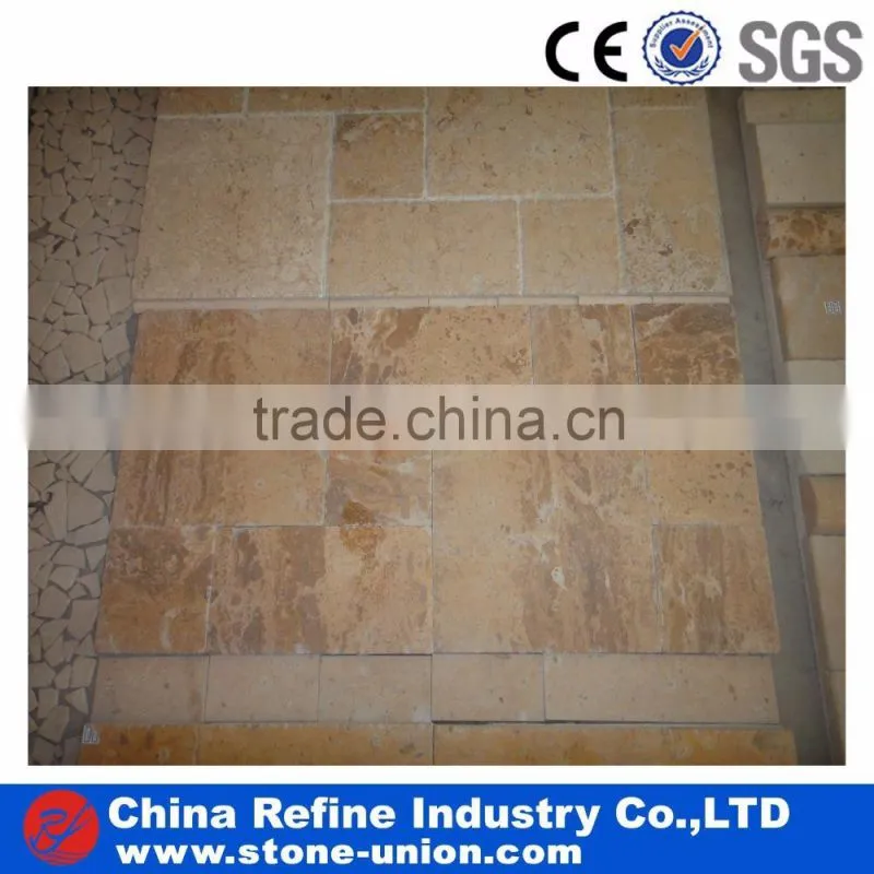 Cheap Yellow Limestone Tile