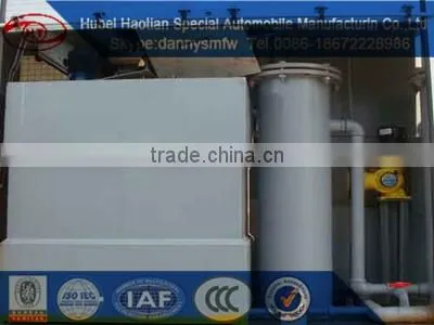 2015 new JAC van type 6000L vacuum sewage suction tanker truck for sale