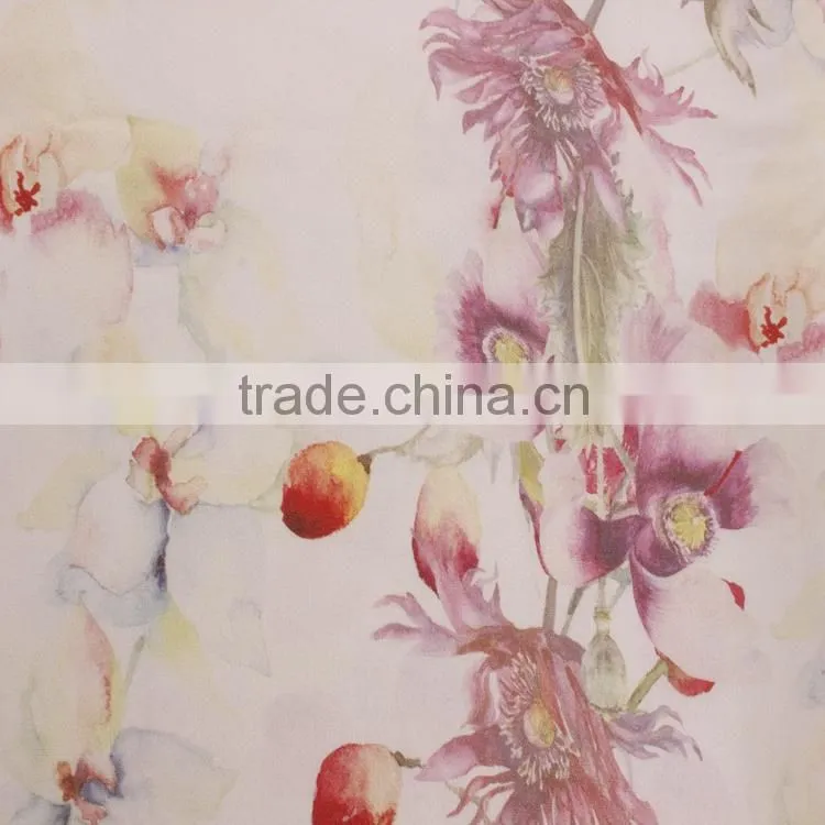 china supplier printed textiles wholesale 100% cotton canvas fabric for dresses