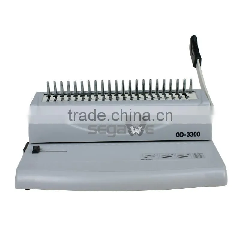 NEW A4 Wire Comb Coil Hole Punch & Binder Book Binding Machine 10Sheets 250Pages