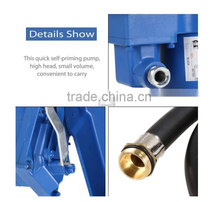 Portable oil transfer unit fuel transfer pump unit with mechanical flow meter nozzle