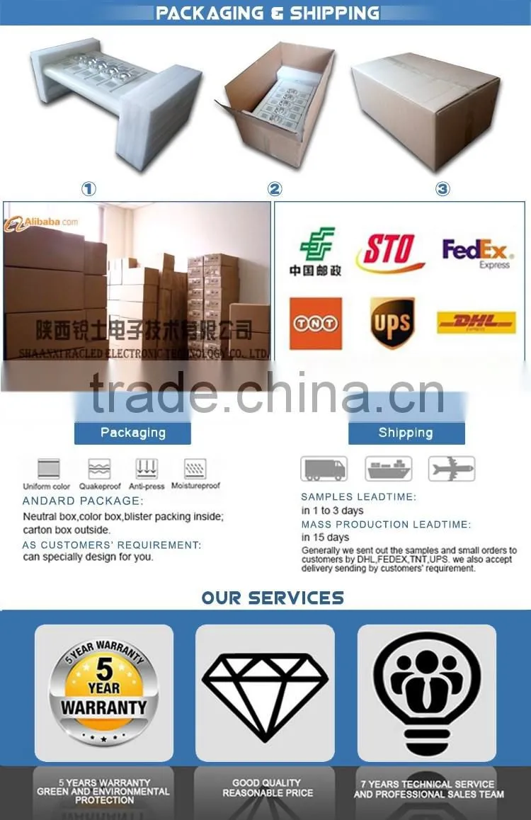 led light factory LED street lights 170W