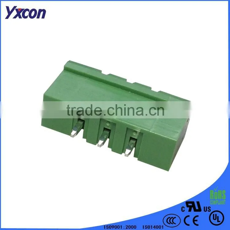 3pin straight green color wire to board connector Terminal Block