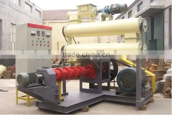 2013 Best seller wide output range reasonable price poultry feed extrusion machine